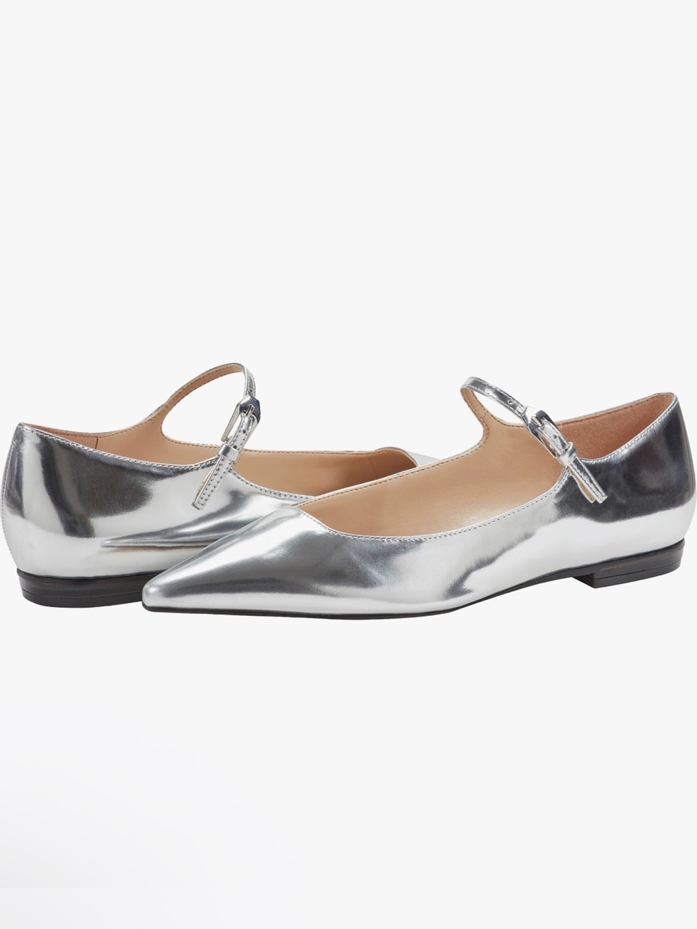 Marc Fisher LTD Trella Pointed Toe Mary Jane Flats